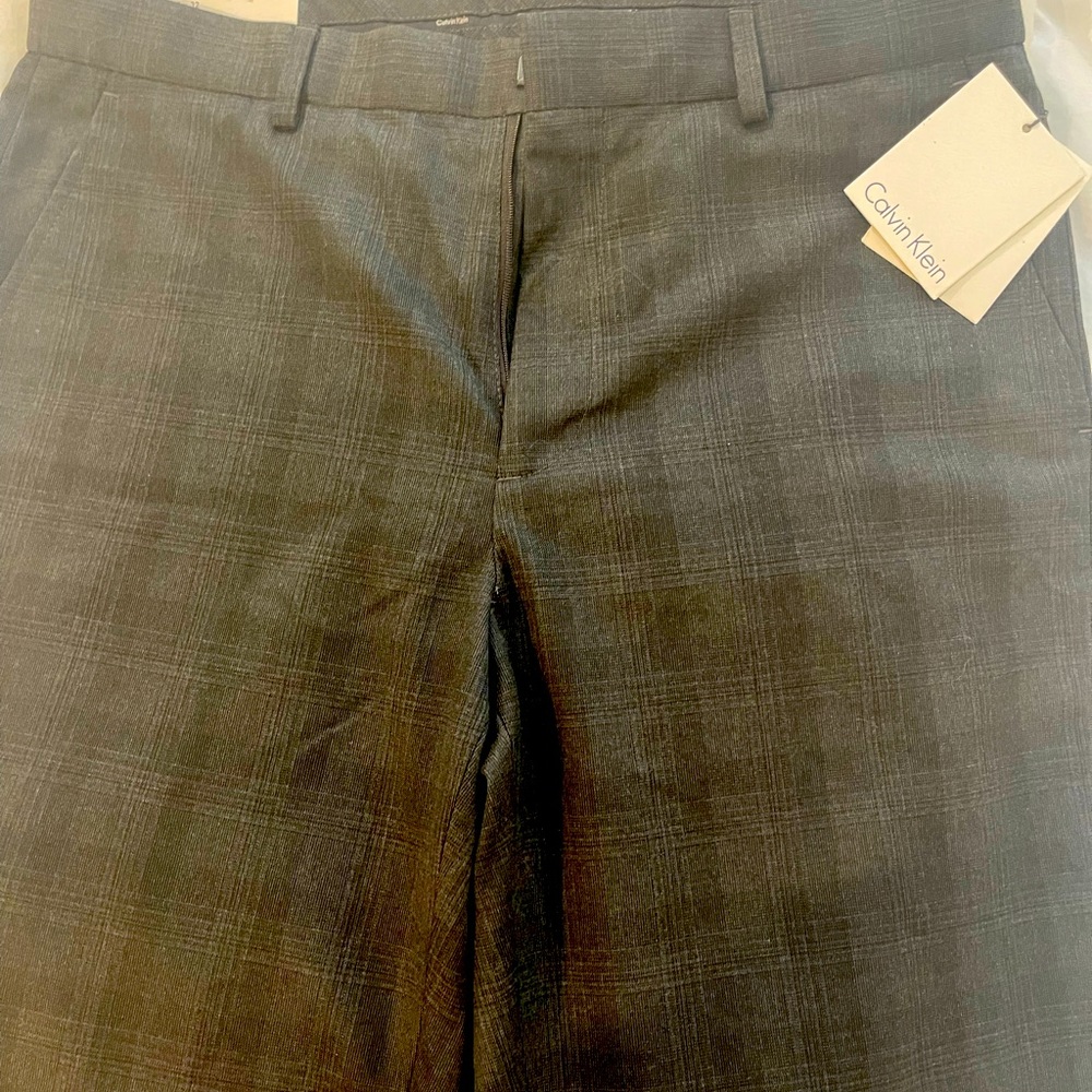 calvin klein straight fit dress pant NWT
